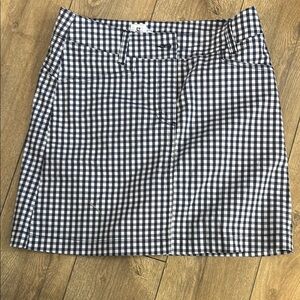 Daily Sports Black and White A-Line Mini Skirt for Work